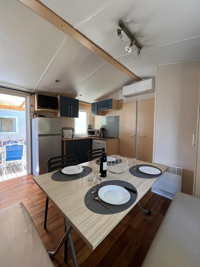 Mobil Home 8 Personnes Camping L'Elysee Vagues Oceanes 르그로뒤후아 외부 사진